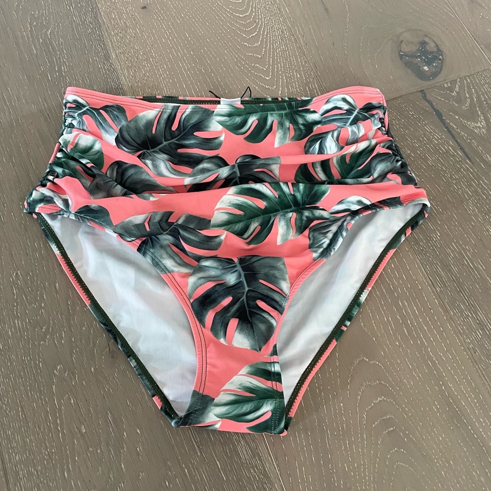 Woman’s Bikini Bottoms, Woman’s Swim Bottoms, High Waisted Swim Bottoms